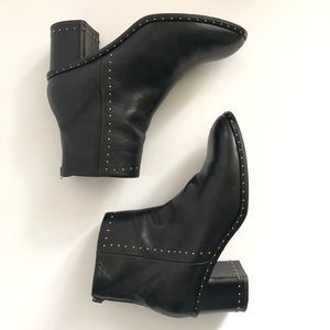 Rag and Bone Willow Black Studded Boots